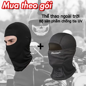 Mũ trùm đầu Balaclava Ice Silk chống nắng, thoáng khí và thoải mái