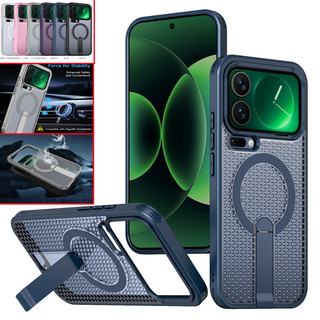 Vỏ tản nhiệt tế bào từ tính cho Xiaomi 17 Pro Max 15T 14T Pro Poco C75 F7 71 X7 Pro Ultra 14C 15C Turbo 4 Pro Ốp điện thoại đứng