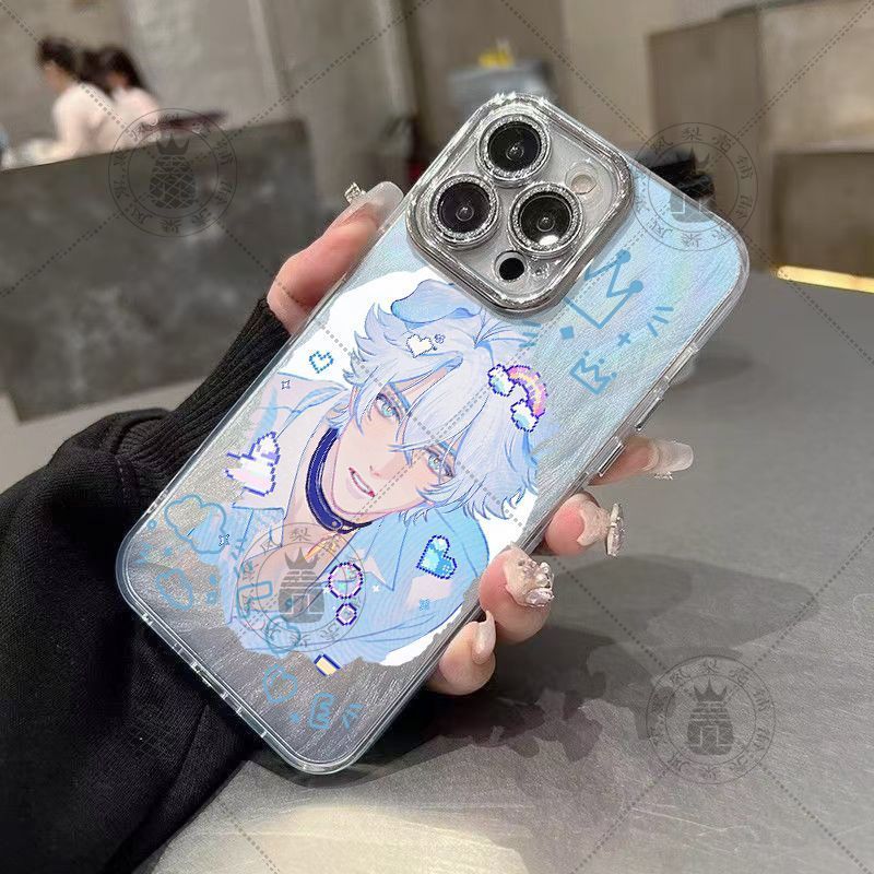 Honkai: Star Rail / Phainon / Honkai Star Railway Beale Q Phiên bản Vỏ điện thoại gạc lông vũ Thích hợp cho iPhoneOPPOvivos19 Xiaomi IQOO / vddf