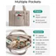 Túi Tote phồng ROLY dành cho nữ, Túi xách Nylon nhiều túi phồng, Túi đeo chéo thông thường chống nước dung tích lớn thời trang cho trường học
