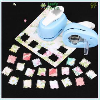 Máy dập nổi tem LEAFYHOME, đục lỗ viền tem thủ công, tiết kiệm nhân công, tinh tế, DIY để làm scrapbook giấy