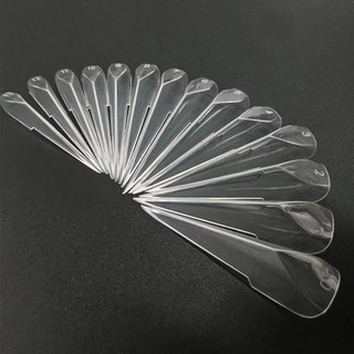 ZENITHCO 140 Chiếc Dual Nail Forms, Hawk Shape Acrylic Gel Nail Molds, Thời Trang Full Cover Móng Vuốt Rồng Có Thể Tái Sử Dụng Hình Thức Nối Dài Móng Tay Cho Halloween