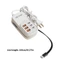 Yoo Nhiều Thiết Bị Sạc 3 Loại C 3 USB A Cổng Sạc Đồng Thời Nhẹ Cho Du Lịch Nhựa Xây Dựng Cha
