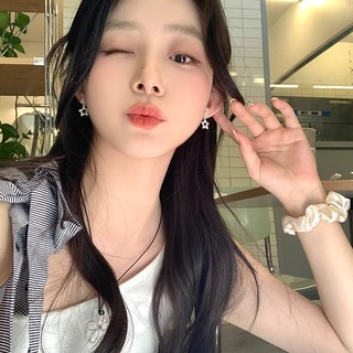Bông tai ngôi sao zircon lấp lánh - Phong cách Hàn Quốc đơn giản, sang trọng