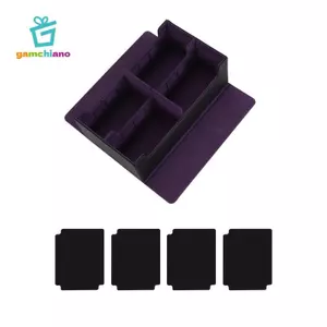 Gamchiano Trading Card Deck Box Da PU Có Thể Chứa 910 + Thẻ Hộp Đựng Tiêu Chuẩn