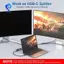 Bộ chia công tắc cho 2 máy tính Bi Directional USB C KVM Switch 1 trong 2 Out cho 8K @ 60Hz / 4K @ 144Hz Truyền Video 10Gbps