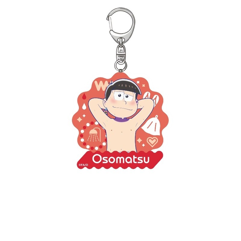 Anime Osomatsu-san Keychains Cartoon Figure Key Chain Ring Bag Jewelry