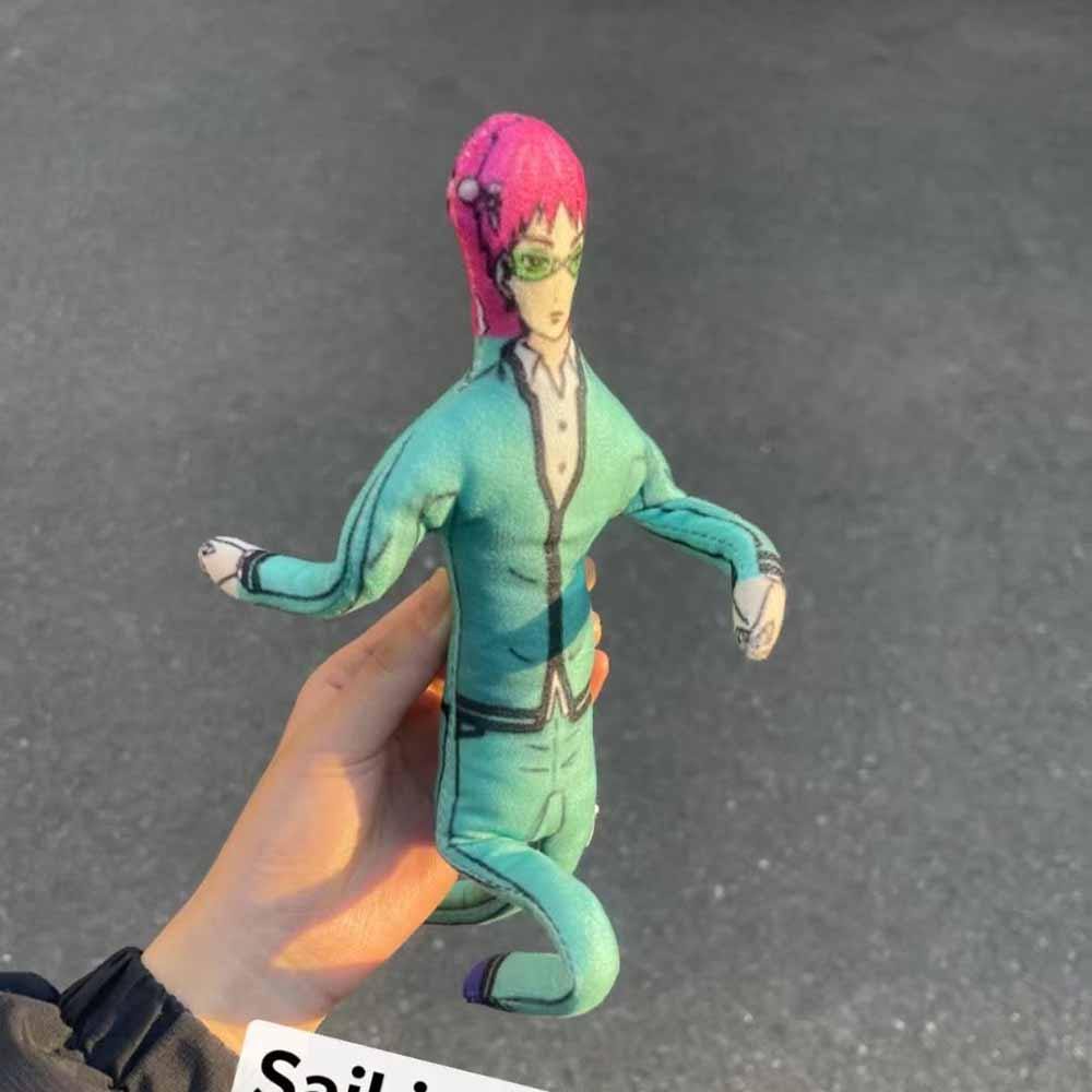 Saiki Kusuo Đồ Chơi Sang Trọng Saiki Kusuoes Búp Bê Nhồi Bông Mềm Anime Cuộc Sống Thảm Họa Của Saiki K Người Hâm Mộ Ngoại Vi Sinh Nhật Quà Tặng Giáng Sinh