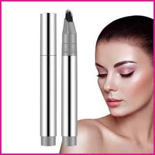 Bút lông mày 2 trong 1 Microfilling Bút chì lông mày lâu trôi Chống nhòe Đồ dùng làm đẹp Bút kẻ tóc chống thấm nước fotvn