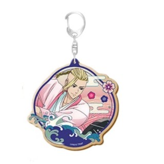 Tokyo Revengers Anime KeyChain Manjiro Sano Sanzu Haruchiyo Men Key Chain for Women Cartoon Figure Acrylic