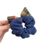 Cầu Vồng Kẻ Sọc Nơ Scrunchie Bun Dây Buộc Tóc Đuôi Ngựa Thấp Tóc Dây Phụ Kiện Tóc Cho Nữ