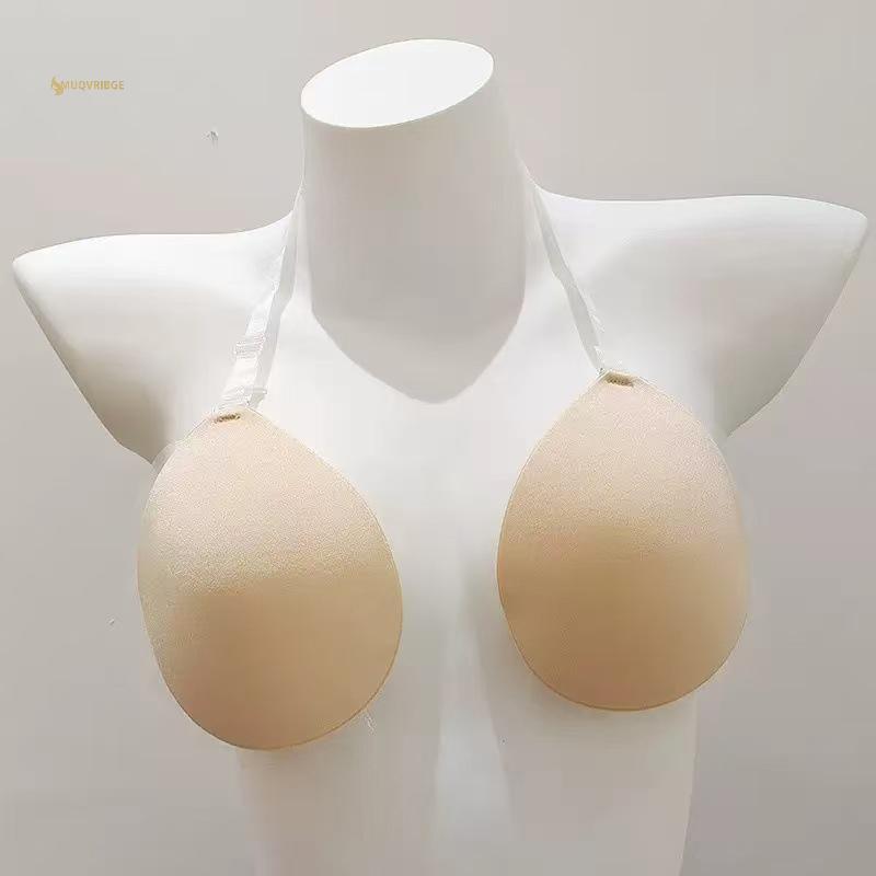 MUQV Áo Ngực Vô Hình Có Dây Đeo - Phong Cách, Chống Trơn Trượt, Nâng Bust