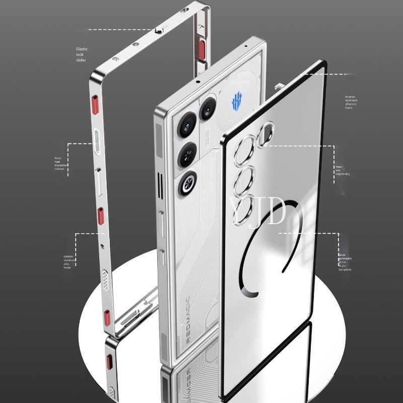 Ốp Lưng Cho RedMagic 11 Air Frame Matte Back Panel Tản Nhiệt Chống Rơi Vỏ Điện Thoại