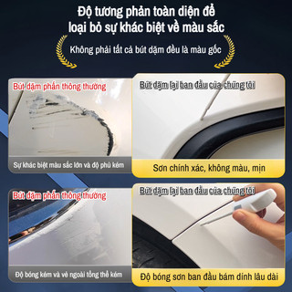 [Sửa chữa vết xước nhanh chóng trong 5 phút] Bút sơn ô tô 2 trong 1/Bút phủ màu cho ô tô và xe máy/Bút sửa chữa vết xước đa năng chống gỉ cho ô tô/sơn ô tô xoá vết xước xe