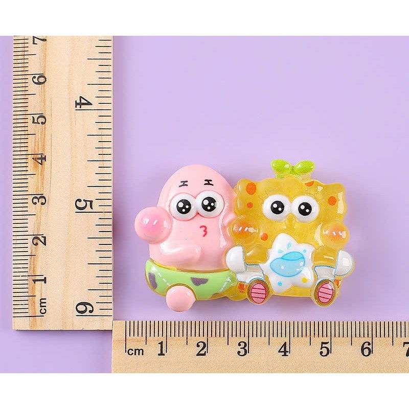 Charm phát sáng: Charm bọt biển size Bự- Phát sáng- Mẫu mới 2026 new trend