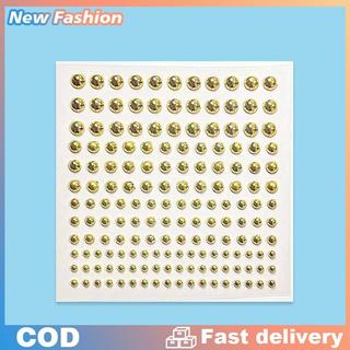 khuyên tai Kim cương Sticker giả tự dính thạch không xuyên mắt tai mặt cơ thể đồ trang sức cho phụ nữ Sticker pha lê