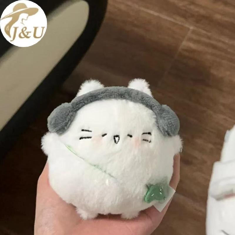 JU Hoạt Hình Dễ Thương Luy Cỏ Mèo Sang Trọng Búp Bê Đồ Chơi Kawaii Sang Trọng Búp Bê Móc Khóa Bapa Mặt Dây Chuyền Túi Phụ Kiện Trang Trí Quà Tặng VN