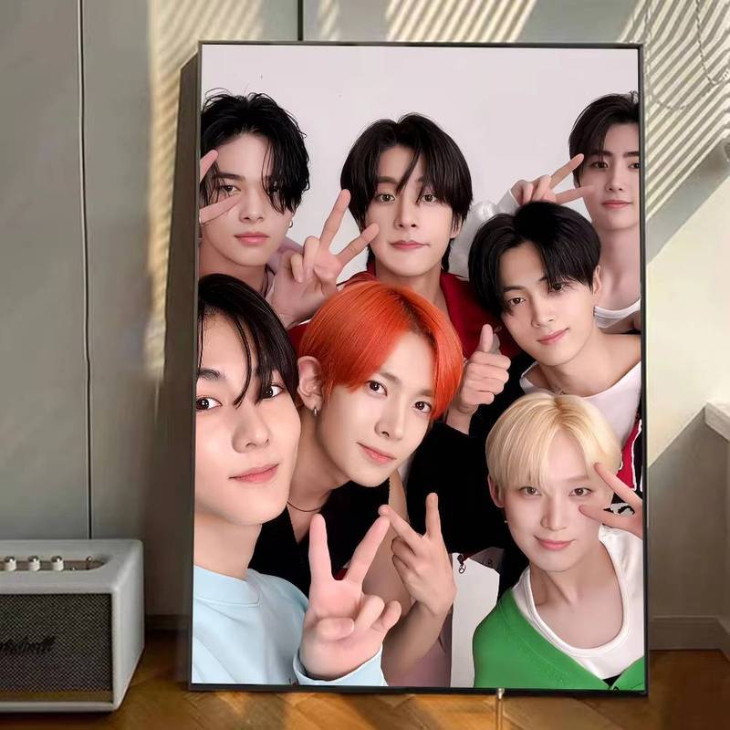 ENHYPEN Kpop Canvas Poster Không Khung Nghệ Thuật Trang Trí Tường Cho Trang Trí Phòng Gia Đình