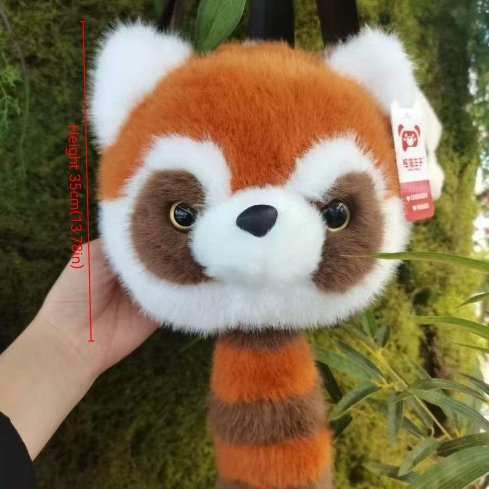 Túi sang trọng SAMO, Túi đeo chéo nữ gấu trúc gấu trúc dung tích lớn, Lông tơ đa năng dễ thương với túi đeo vai đuôi co giãn