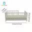 Gamchiano Cũi Đồ Chơi Phòng Ngủ 1: 12 Gỗ Búp Bê Nhà Cung Cấp Phong Cảnh 1: 12 Nhà Búp Bê