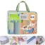 Túi đựng dây kéo lưới BEABOUT, Túi đựng hồ sơ trong suốt bằng lưới Nylon, Túi đựng tài liệu di động đa chức năng dày Đồ dùng văn phòng trường học