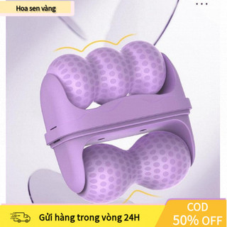 【COD】Con lăn mặt V-line thiết kế 2 đầu, lăn nhẹ nhàng giúp định hình đường nét khuôn mặt và giảm phù nề hiểu quả.