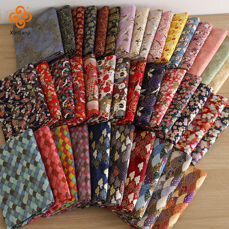 Mẫu mới từ Nhật! Vải cotton đa màu cho thú cưng và DIY Noel, 45x145cm