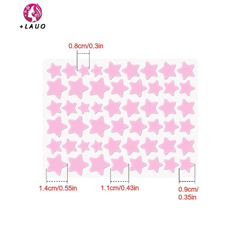 Springevenstar 51 CÁI Miếng dán Hỗ trợ giảm mụn Chăm sóc da mặt Phai màu vết thâm Dấu vết mụn Đóng mụn Blemishes Bao mụn Mụn Sửa chữa mụn trứng cá Springevenstar