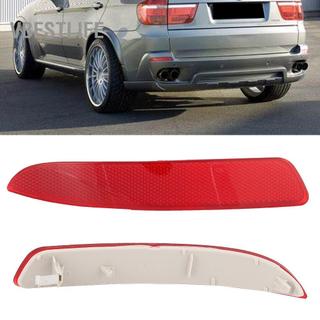 VBESTLIFE Đèn phản quang cản sau xe màu đỏ KIMISS 63217158949 63217158950 Phù hợp cho E70 X5 2007-2013 (Phía sau người lái)