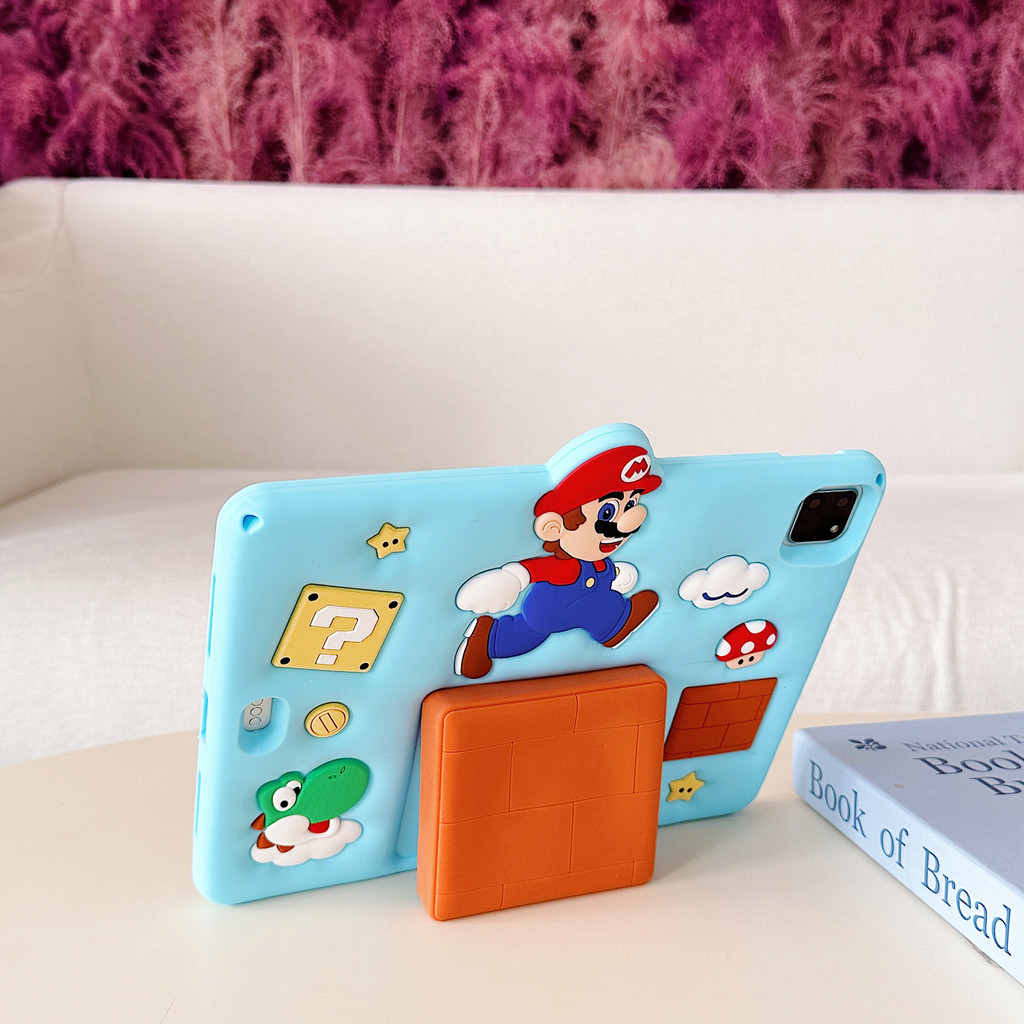 Ốp Lưng Tương Thích Cho Redmi Pad 2 11inch 2025 4G Wifi Redmi Pad 2 4G 5G Hoạt Hình Dễ Thương 3D Với Khe Cắm Bút Vô Hình Dây Đứng Vỏ Máy Tính Bảng