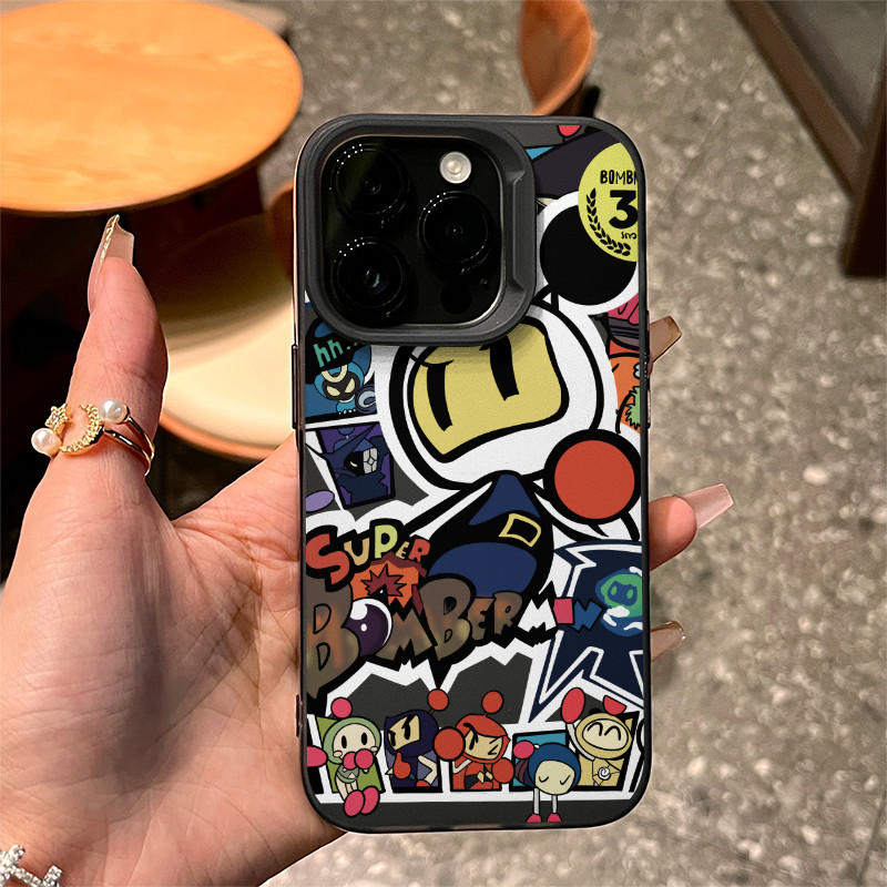 Tide Play Stickers Big Crash cho 16 trường hợp iPhone 17Air Frosted Meta Air Trường hợp 14 13 11Pro
