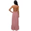 PCF * Đầm dài nối thoải mái Viscose LinenBackless Halter Váy cho những ngày nóng bỏng