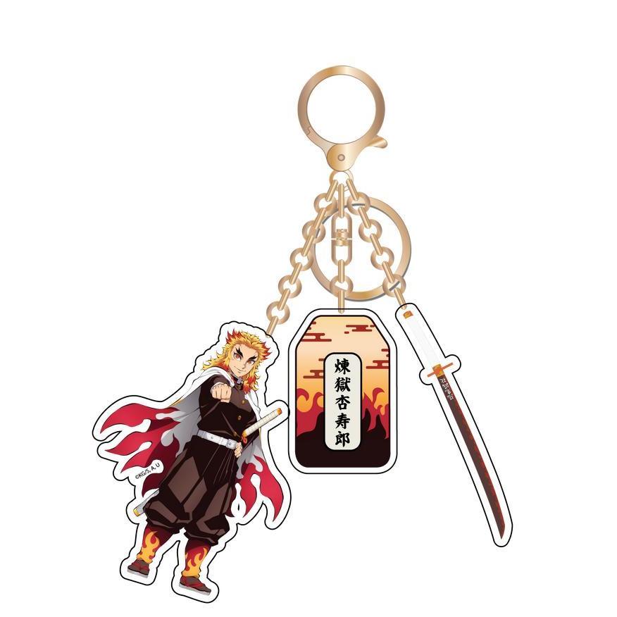 GANTUNGAN KUNCI / KEYCHAIN AKRILIK (DEMON SLAYER) - Shinobu Kocho