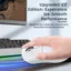 Miếng đệm chân chuột YRBWD, Vỏ chân thay thế bằng PTFE chống mài mòn, Thay thế Teflon Ice Edition Smooth Mouse Skate Glides cho chuột chơi game ATTACK SHARK X3