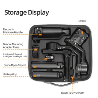 Dành cho bộ túi đựng DJI RS 5, giống như bộ ổn định cầm tay, hộp đựng, túi đeo vai, túi đeo chéo, phụ kiện bảo vệ RS5