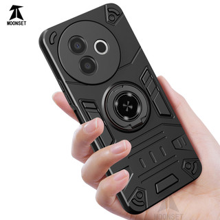 Dành Cho Vivo Y39 5G Ốp điện thoại Cứng Có Giá Đỡ Nhẫn Mềm TPU Cạnh Chống Sốc Mỏng