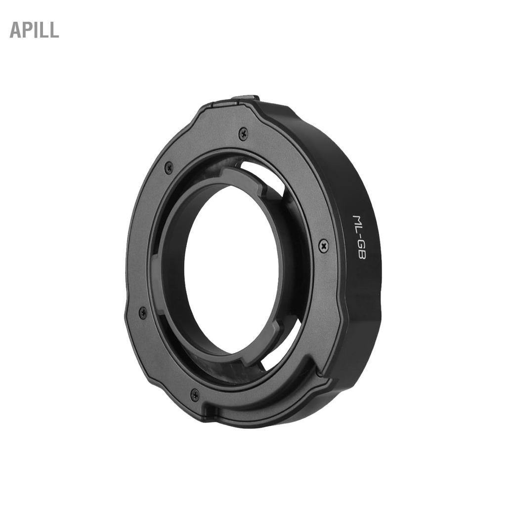 Apill Bộ chuyển đổi ML-GB Tương thích với đèn LED Godox AD300Pro ML100Bi ML60IIBi ML30 ML30Bi ML60 ML60Bi