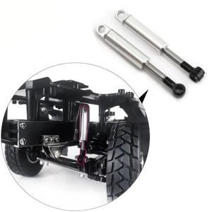 Kim Loại Phía Trước Phía Sau Treo Giảm Chấn Giảm Chấn Cho Tamiya 1 / 14 RC Xe Tải Kéo Xe Kéo Xe Tipper SCANIA Actros MAN VOLVO