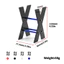 Sợi Carbon Jack Đứng Sửa Chữa Máy Trạm Hiển Thị Nền Tảng Cho 1 / 10 RC Xe TRX4 SCX10 TAMIYA TT02 XV01 HSP YOKOMO Wltoys