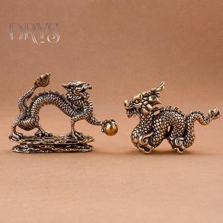 (TFT) Trung Quốc Cung Hoàng Đạo Rồng Trang Trí Thủ Công Tượng Quái Vật Rồng Tượng Tượng Đồ Trang Trí Cổ Đồng Thần Thoại Thủ Công MỚI