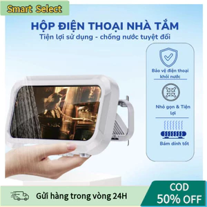 【COD】Hộp đựng điện thoại chống nước treo tường xoay 360 độ linh hoạt, xem phim, nghe nhạc thoải mái trong nhà tắm.