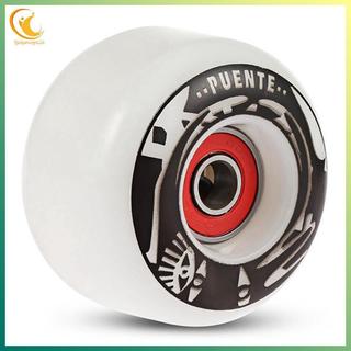 Bộ 4 Bánh Xe PU Dành cho Longboard Cruiser và Nhảy Punk Ollie