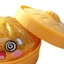 Hộp bánh bao SMILE Đồ chơi Squishy, Bun nhồi bông lấp lánh lấp lánh có khả năng phục hồi chậm Squishy Pinch Le, với Steamer Fidget Soft Giảm căng thẳng Công cụ thư giãn bóng giác quan