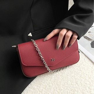 Túi đựng điện thoại di động da bò lớp đầu tiên dành cho nữ bằng da thật Túi đựng phòng đơn thông thường