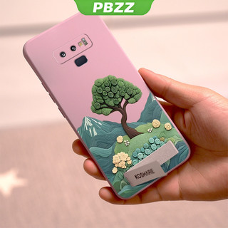 Ốp Lưng Cho SAMSUNG Note 9 Note 8 Vỏ Điện Thoại Vỏ Mềm Silicon Lỏng Chống Sốc Thiết Kế Mới Cây Thẩm Mỹ Có Giá Đỡ YTCBZJLS01