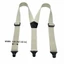 Dây treo làm việc DARON, Dây treo loại chữ Y rộng 3,8cm hạng nặng, Dây đeo quần co giãn thanh lịch chống trượt kiểu cổ điển đơn giản Sử dụng công việc