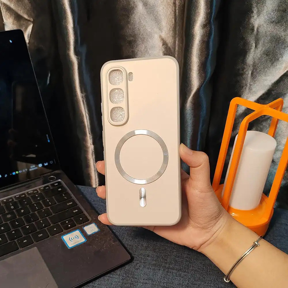 Ốp Bảo Vệ Từ Tính Cho Infinix HOT 60 60i 30i 40 50 50i PRO PLUS 4G 5G Bảo Vệ Túi Khí Vỏ Điện Thoại Tối Giản