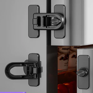 Khóa an toàn trẻ em đa năng mới, khóa tủ lạnh gia đình, khóa ngăn kéo chống mở cho trẻ em