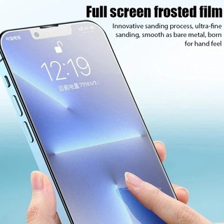 1-2 Chiếc Chống Trầy Xước Bảo Vệ Màn Hình Mờ Cho iPhone 11 12 13 Pro Max Mini Chống Gián Điệp Riêng Tư Chống Ánh Sáng Xanh Hydrogel Phim HD Mềm