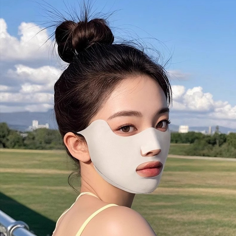 Mặt nạ chống nắng thoáng khí với dây đeo điều chỉnh, phù hợp cho golf và sử dụng hàng ngày, dành cho cả nam và nữ